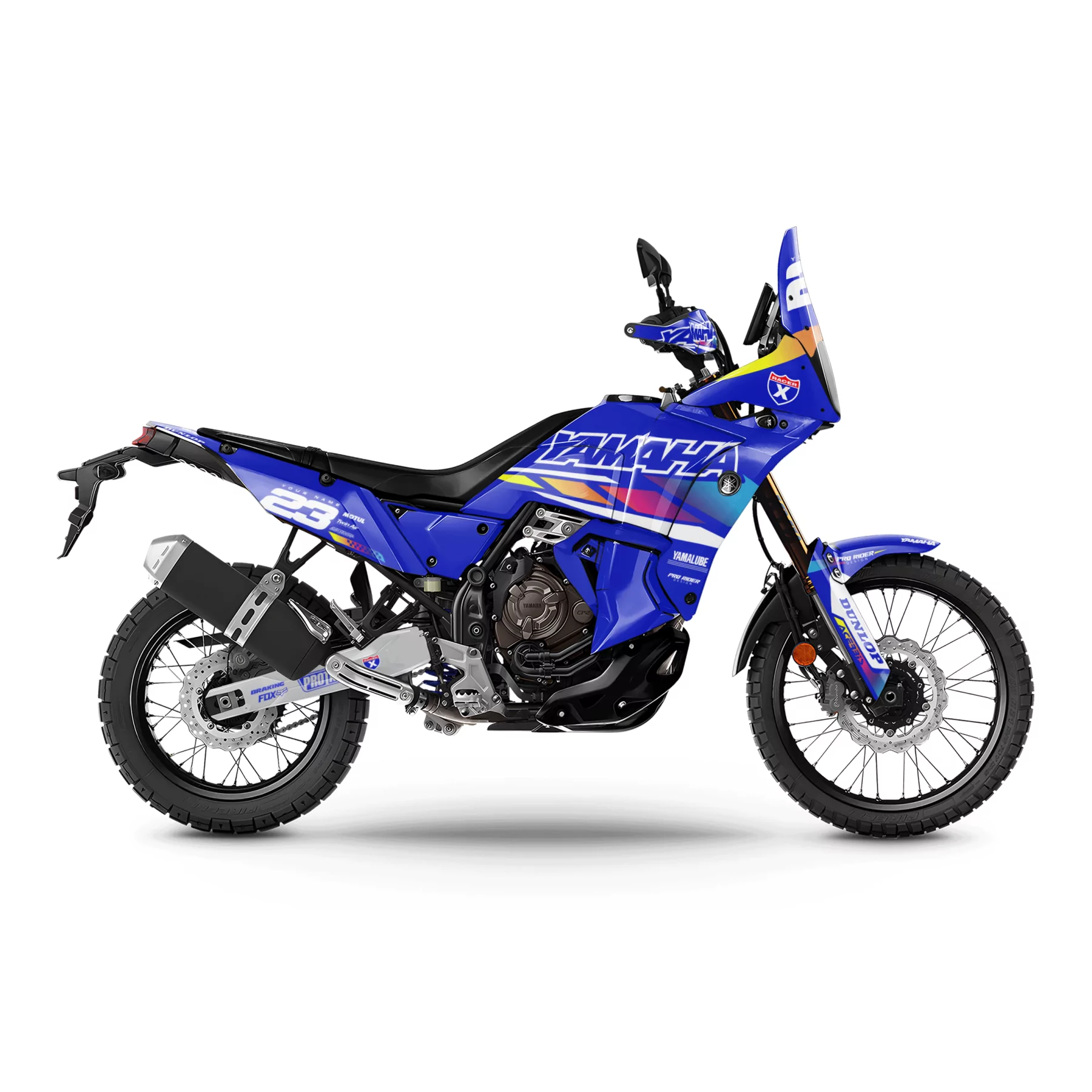Kit déco moto kit déco yamaha 700 ténéré | Speed Blocks - GRADIENT