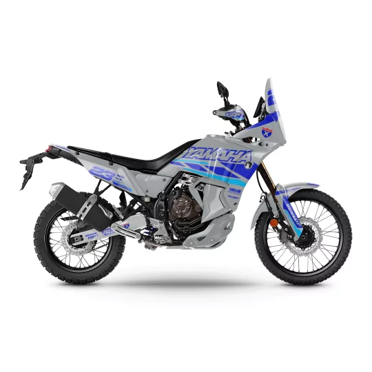 Stickerset moto stickerset moto yamaha 700 ténéré | Speed Blocks - GREY BLUE