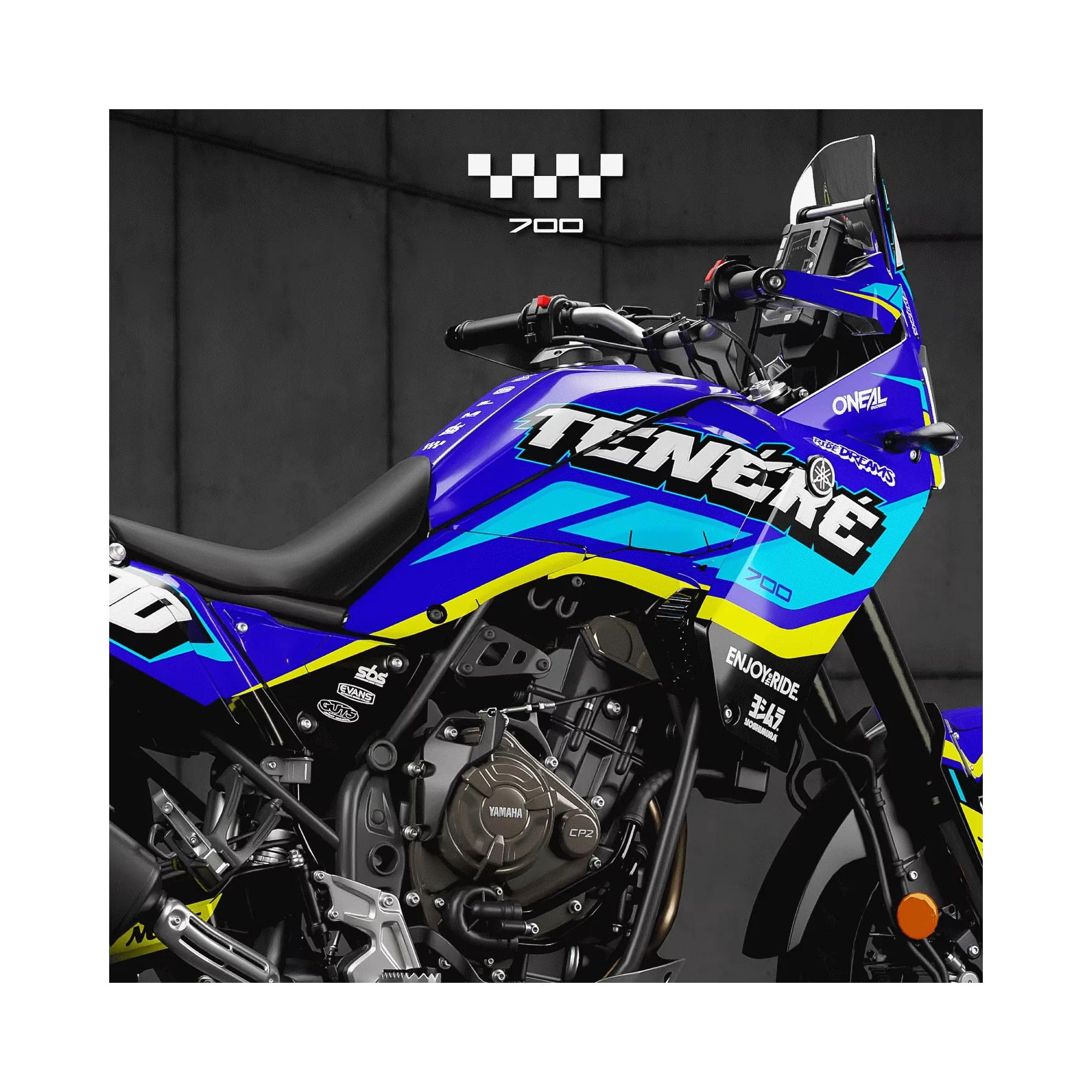 Motorrad Dekor Dekor 700 ténéré | BAJA Racing