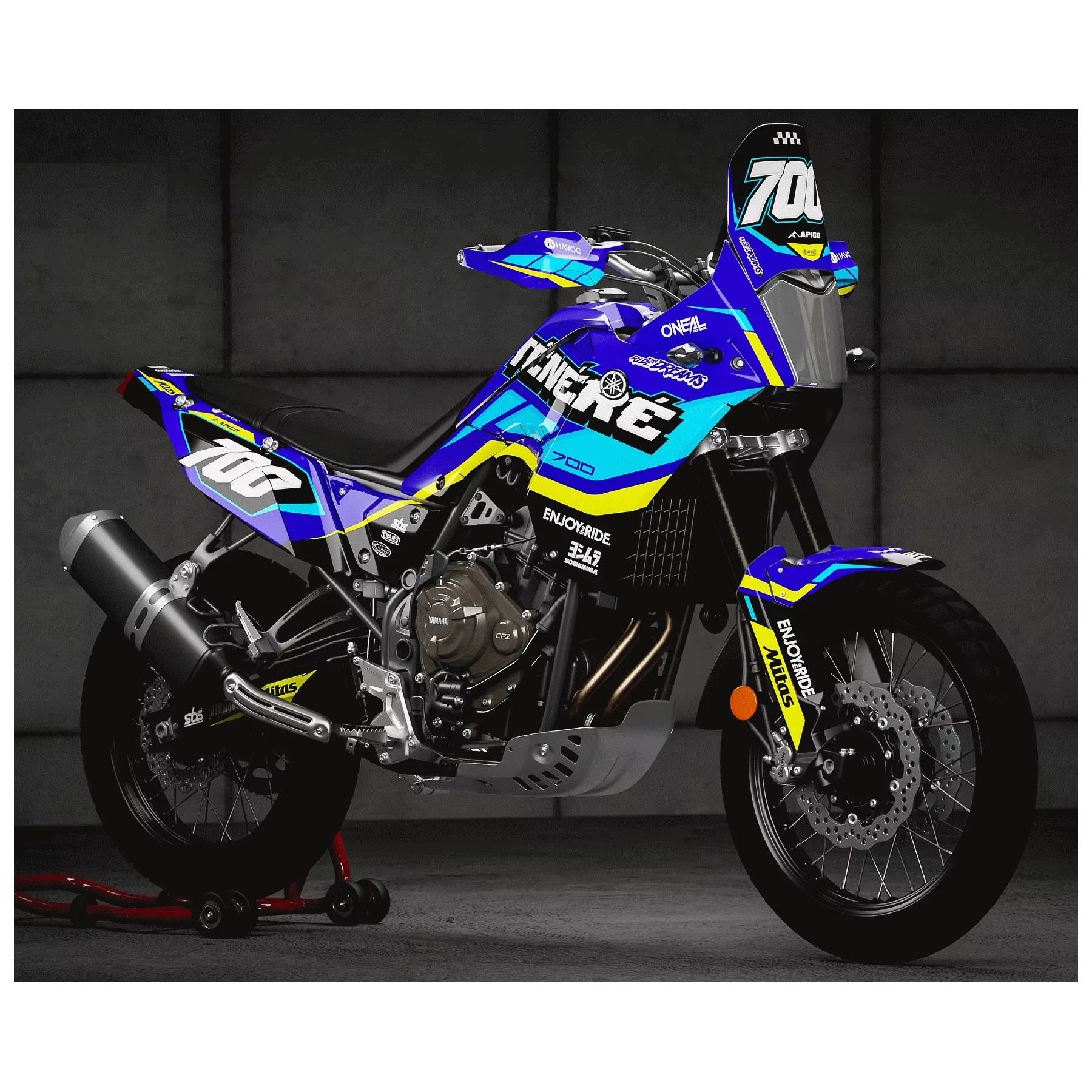 Kit adesivos moto Kit adesivos 700 ténéré | BAJA Racing