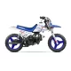 Motorrad Dekor Dekor Motocross YAMAHA PW-TTR | WHITE FLAG
