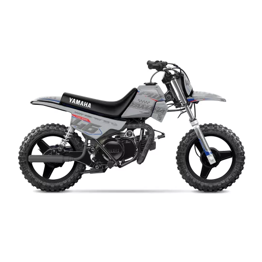 Stickerset moto Stickerset Motocross YAMAHA PW-TTR | GREY FLAG