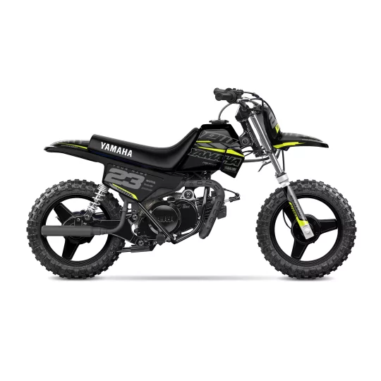 Kit adesivos moto Kit adesivos Motocross YAMAHA PW-TTR | Speed Blocks - NEON