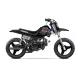 Motorrad Dekor Dekor Motocross YAMAHA PW-TTR | Speed Blocks - BLACK