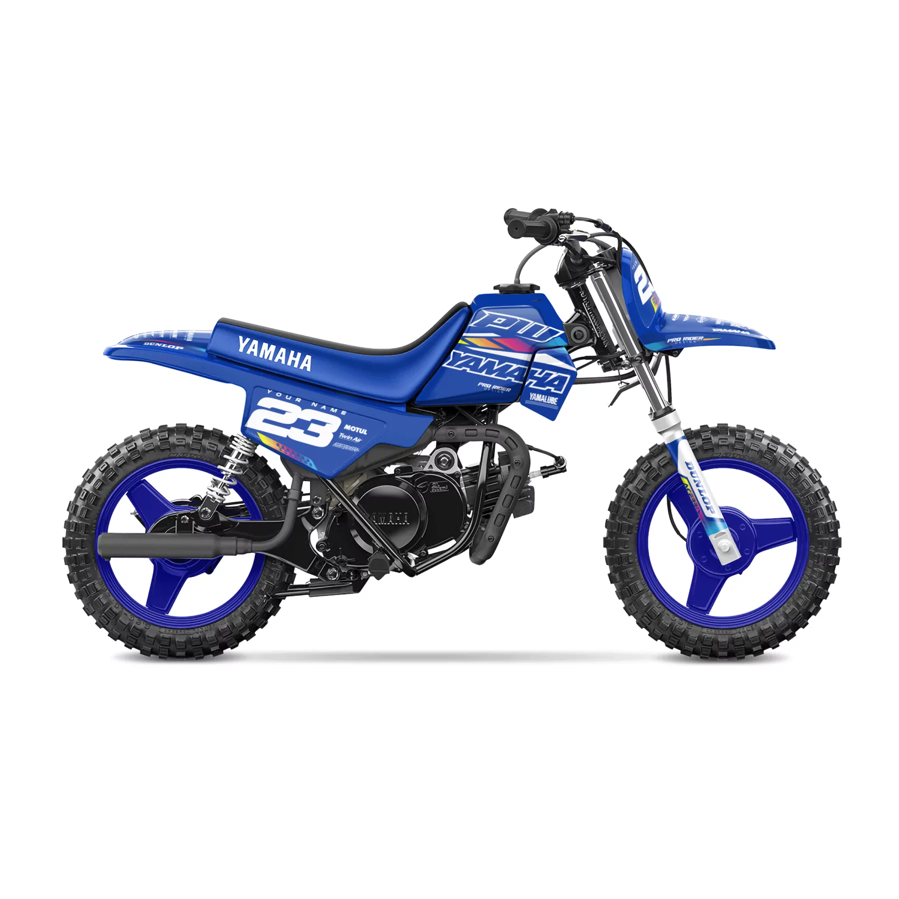 Motorrad Dekor Dekor Motocross YAMAHA PW-TTR | Speed Blocks - GRADIENT