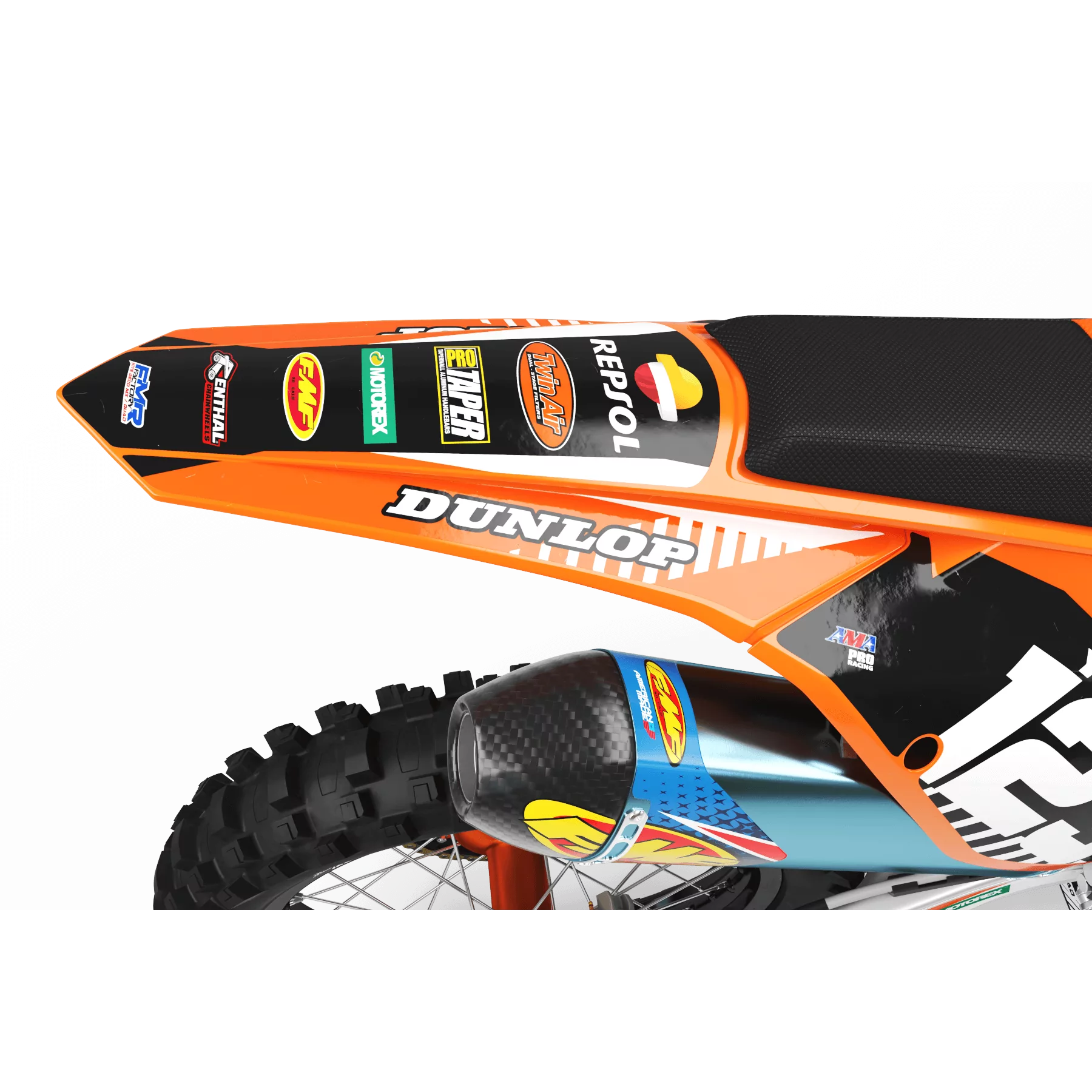 Grafiche moto GRAFICHE Motocross KTM PERSONALIZZATO MOTOCROSS REPSOL KTM (ref:prda12d)