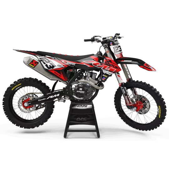STICKERSET moto STICKERSET Motocross suzuki FACTORY ENERGY rood (ref:prda33d4)
