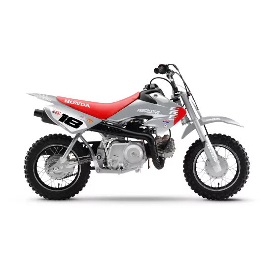 Kit Adesivos moto KIT ADESIVOS MINI Motocross HONDA HRC SMX Team PROGRESSIVE | GREY
