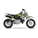 Kit Adesivos moto KIT ADESIVOS MINI Motocross HONDA | ALPINESTARS YELLOW