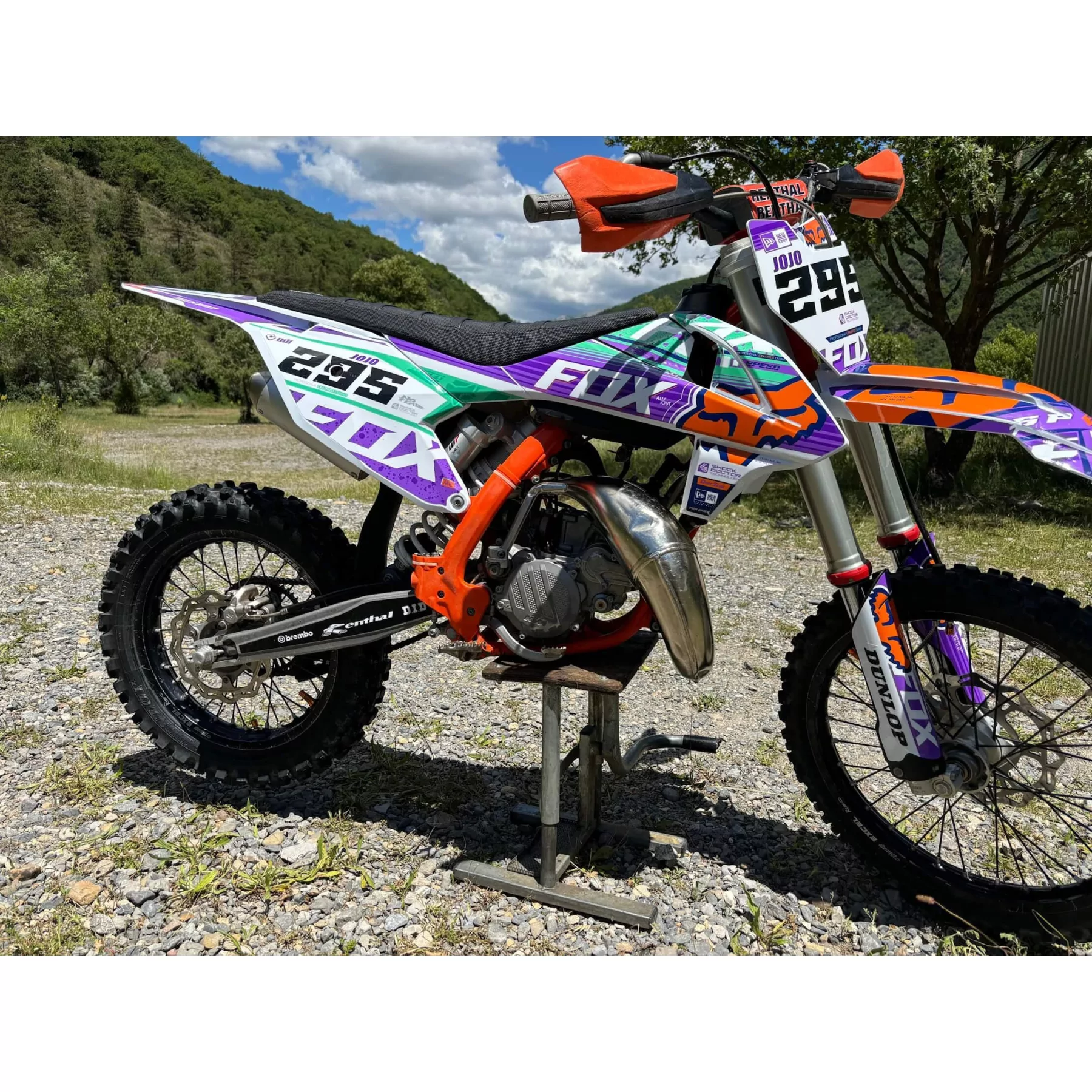 Motorstickerset STICKERSET 100% GEPERSONALISEERD QUAD: Personaliseer je machine voor een onklopbare prijs