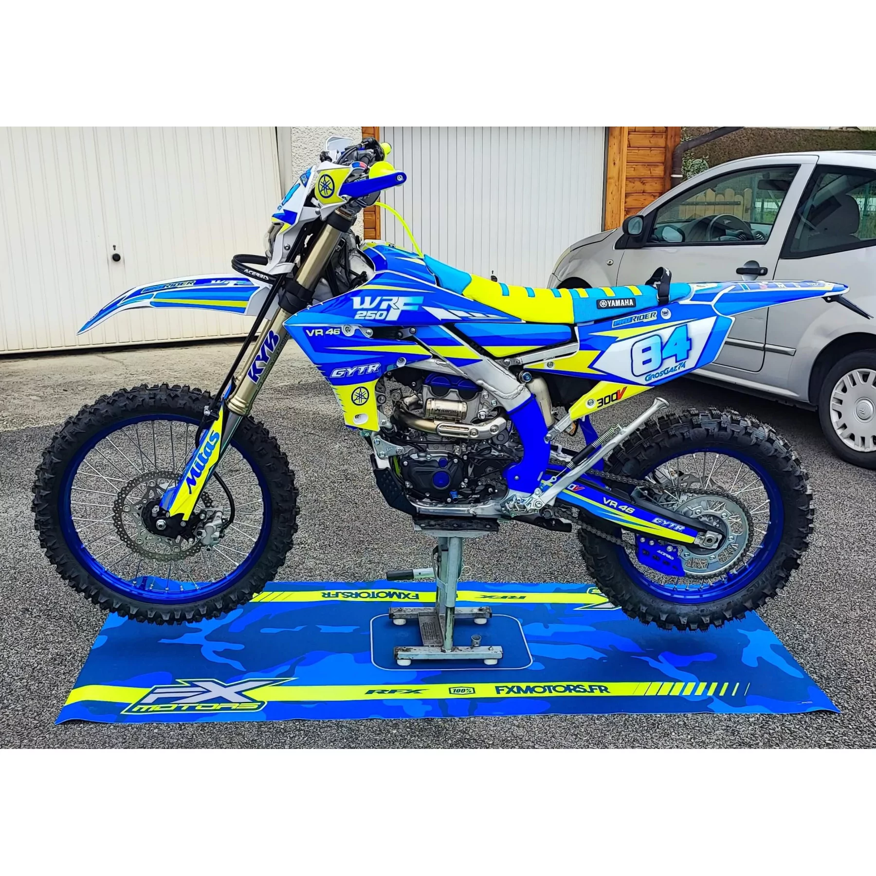 Motorstickerset STICKERSET 100% GEPERSONALISEERD QUAD: Personaliseer je machine voor een onklopbare prijs