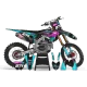 Kit adesivos moto KIT ADESIVOS Motocross PERSO UNIT BLACK