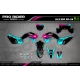 Kit adesivos moto KIT ADESIVOS Motocross PERSO UNIT BLACK