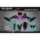 Kit adesivos moto KIT ADESIVOS Motocross PERSO UNIT BLACK