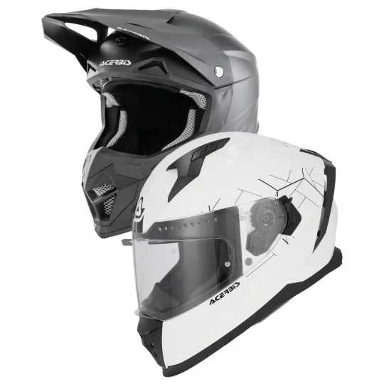 Stickerset moto Stickerset helm ACERBIS 100% GEPERSONALISEERD