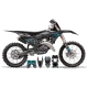 Stickerset moto Stickerset perso - AIRLIFT TEAL