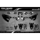 Kit adesivos moto KIT ADESIVOS Motocross PERSO GRENZGAENGER BLACK
