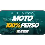 MOTOCROSS-DEKOR 100 % INDIVIDUELL: Gestalten Sie Ihr Motorrad zum unschlagbaren Preis