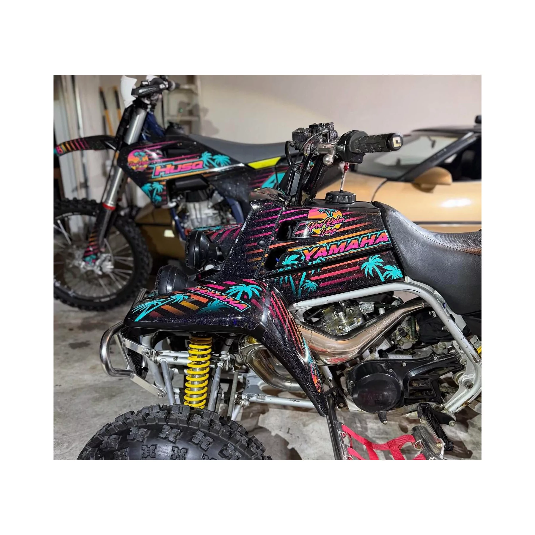 Kit adesivos moto KIT ADESIVOS 100 % PERSONALIZADO QUAD: Personalize a Sua Máquina a Preço Imbatível