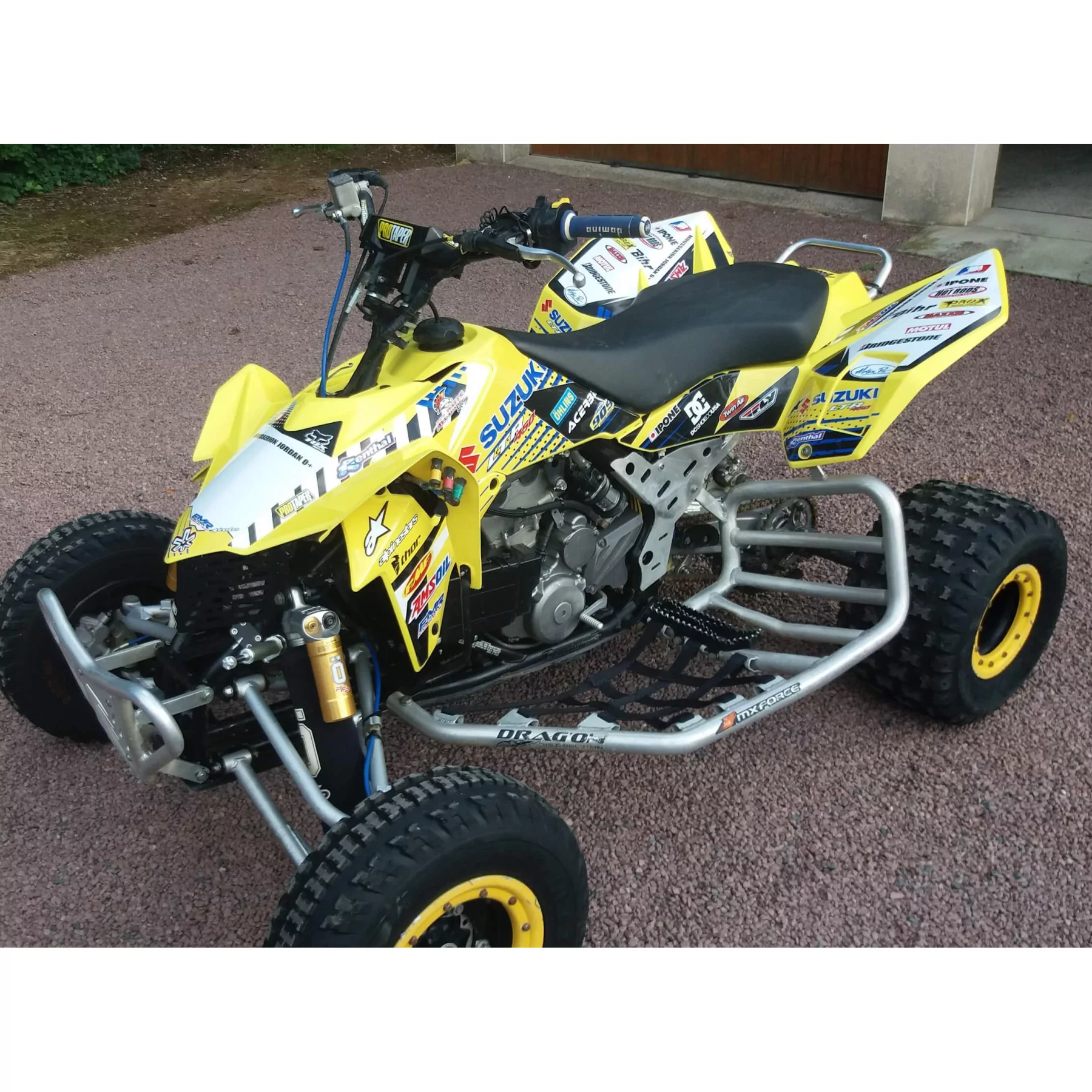 Motorstickerset STICKERSET 100% GEPERSONALISEERD QUAD: Personaliseer je machine voor een onklopbare prijs