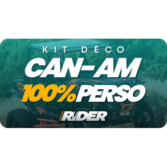 Kit adesivos moto KIT ADESIVOS SSV CAN-AM 100 % PERSO