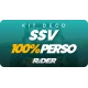 Kit adesivos moto Kit adesivos SSV 100 % PERSONALIZADO