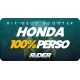 Kit adesivos moto Kit adesivos SCOOTER HONDA 100 % PERSONALIZADO