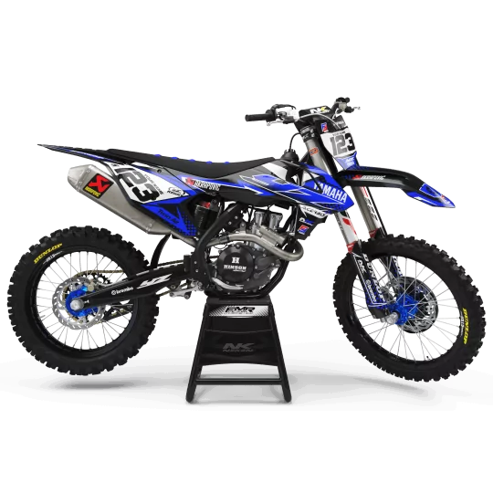 STICKERSET motor STICKERSET MOTOCROSS PERSO Yamaha FACTORY ENERGY blauw (ref:prda33e)