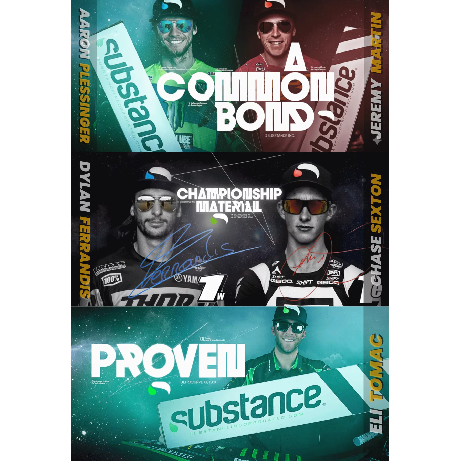 Motorstickerset Stickerset FANTIC Motard XE/XM/XMF/Caballero 50cc - SKULL TREES