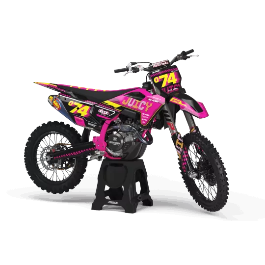 Kit adesivos moto Kit adesivos perso - JUICY