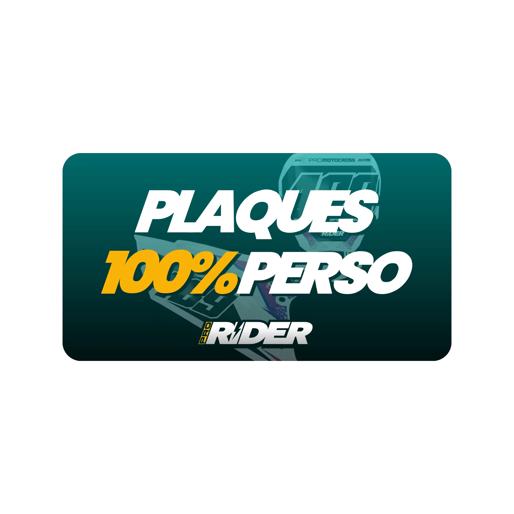 Stickerset moto Platen 100% perso