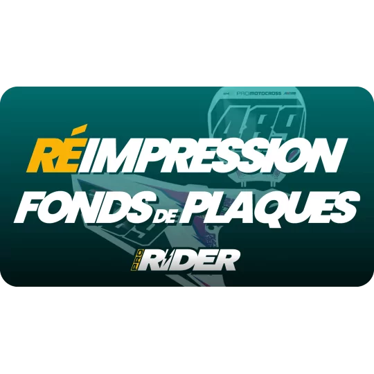 Stickerset moto HERDRUK STICKERSET NUMMERPLAATACHTERGRONDEN