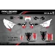 Motorrad Dekor DEKOR Motocross HUSQVARNA BLACK SERIES