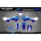 Kit adesivos moto KIT ADESIVOS YAMAHA YZ YZF... MISSILE