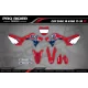 graphics moto graphics Motocross HONDA MX TEST REDRED