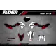 Motorstickerset Stickerset PERSO GASGAS STAR RED