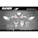Kit adesivos moto KIT ADESIVOS Motocross HONDA SKYBOUND WHITE