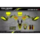 Kit adesivos moto Kit adesivos Motocross FLUO PERSO HONDA CIRCUIT
