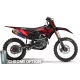 Kit adhesivos moto KIT ADHESIVOS MOTOCROSS HONDA RED BOLD EFFECT
