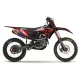 Kit adesivos moto KIT ADESIVOS MOTOCROSS HONDA RED BOLD EFFECT