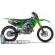 Stickerset moto STICKERSET MOTOCROSS KAWASAKI RACESPEC GREEN