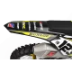 Kit déco moto KIT DECO PERSO MOTOCROSS Yamaha FACTORY ENERGY jaune (REF:PRDA33E4)