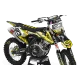 Kit déco moto KIT DECO PERSO MOTOCROSS Yamaha FACTORY ENERGY jaune (REF:PRDA33E4)