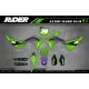 Kit adesivos moto KIT ADESIVOS MOTOCROSS KAWASAKI RACESPEC PURPLE