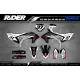 Kit adesivos moto Kit adesivos MOTOCROSS YAMAHA KINETIC BLACK