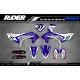 grafiche moto GRAFICHE MOTOCROSS YAMAHA KINETIC BLUE