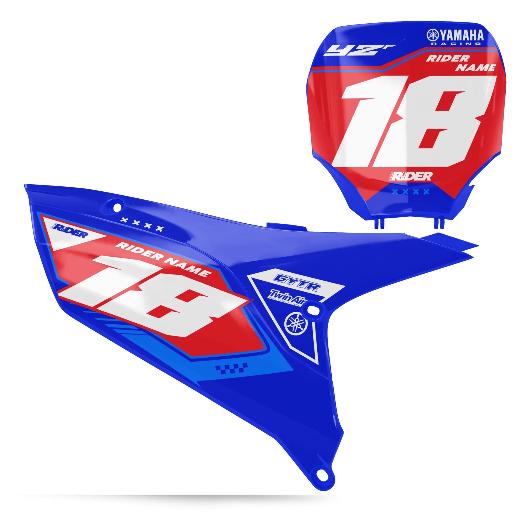 Kit adesivos moto KIT ADESIVOS FUNDOS DE PLACAS YAMAHA BOLDNESS