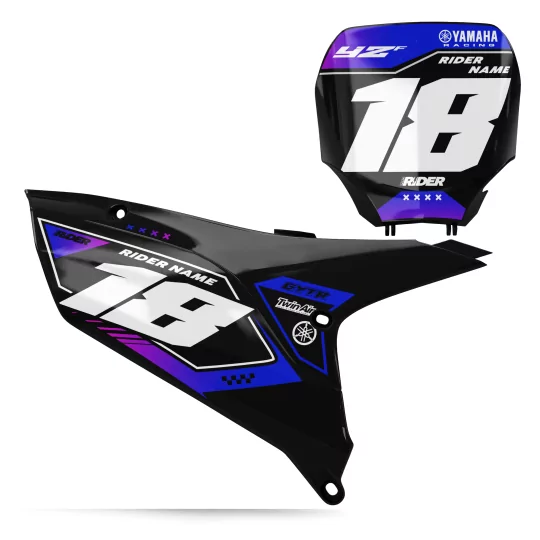 Kit adesivos moto KIT ADESIVOS FUNDOS DE PLACAS YAMAHA VELOCITY