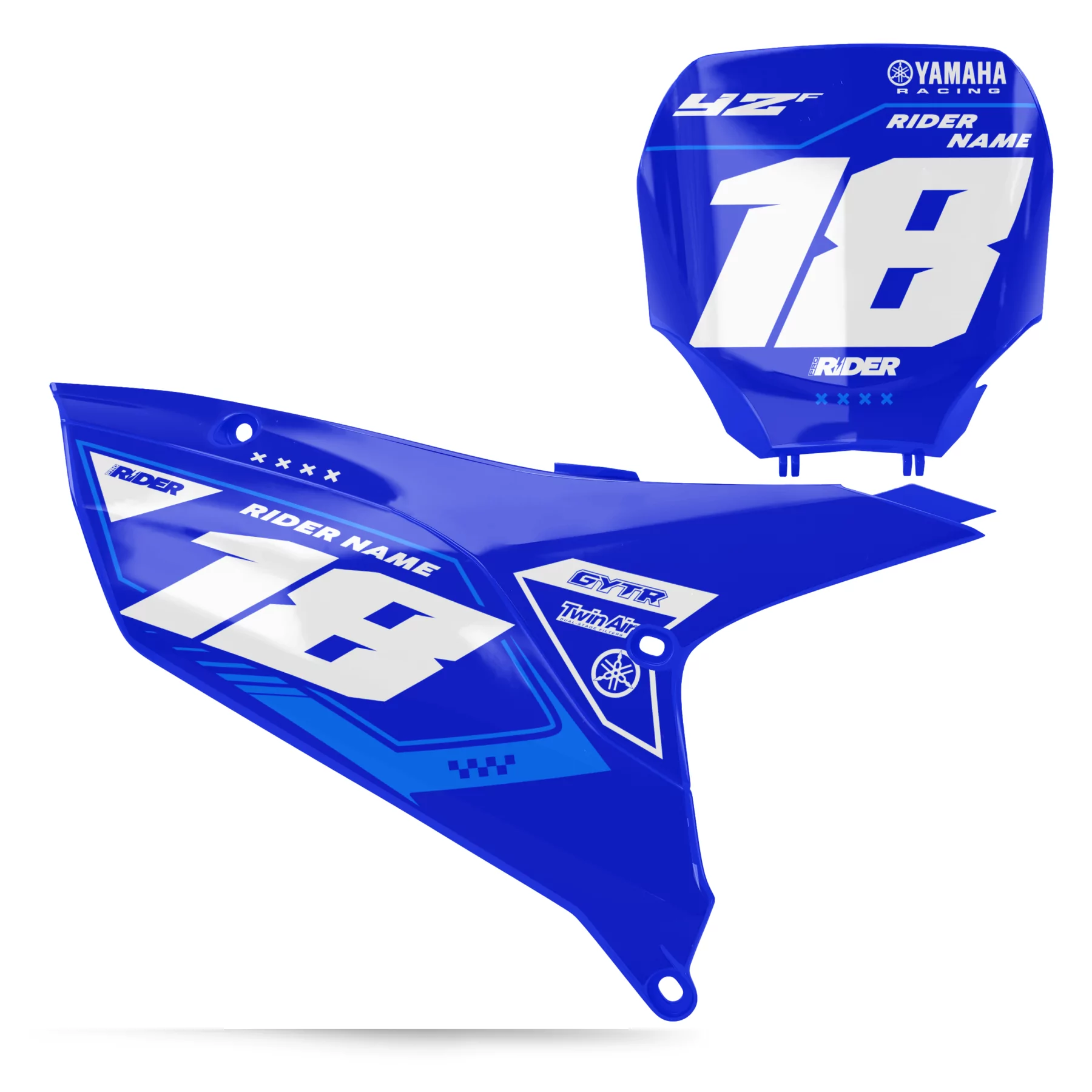 Grafiche moto GRAFICHE FONDINI NUMERO YAMAHA FEARLESS