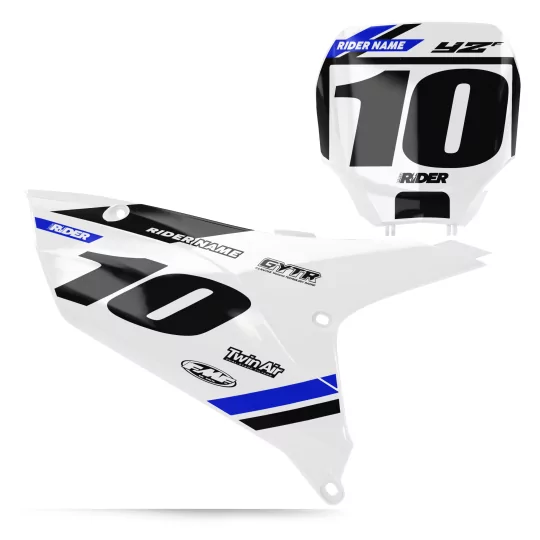 Kit adesivos moto KIT ADESIVOS FUNDOS DE PLACAS PERSO YAMAHA SLICK